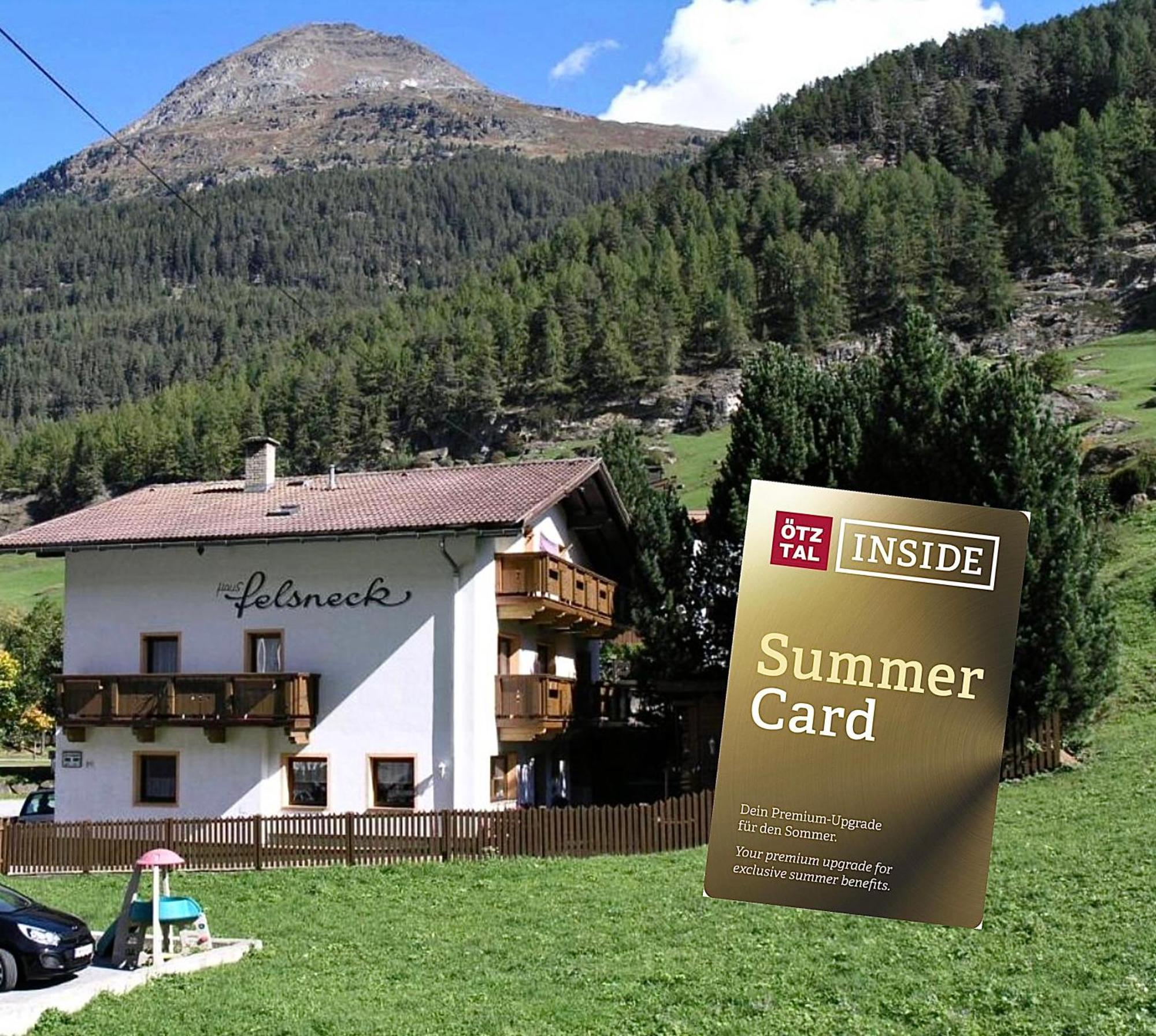 Bed and Breakfast Haus Felsneck Sölden Exteriér fotografie